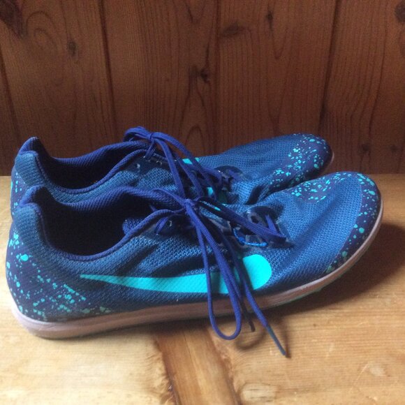 NIKE WOMENS NIKE ZOOM RIVAL D TRACK & FIELD CROSS COUNTY RUNNING SHOES SIZE 10.5 - Picture 2 of 8